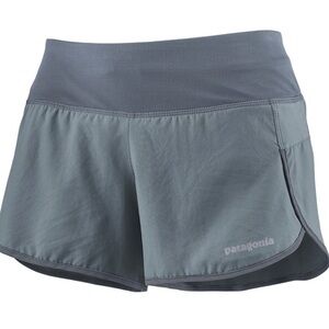 Patagonia Women's Strider 3.5in Plume Gray Running Shorts